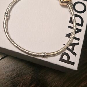Pandora Two-Tone Silver and Gold Bracelet